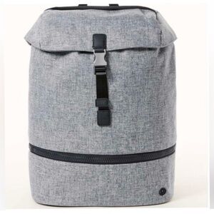 Lululemon Go Lightly Rucksack 26L heathered black/gray